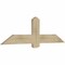 Ekena Millwork Eugene Rough Sawn Timber Gable Bracket, Douglas Fir, 60"W x 17"H x 2"D x 6"F, 7/12 Pitch GBW060X17X0206EUG00RDF - alternate 3